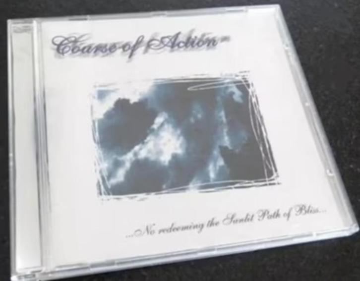 CD Course Of Action - No Redeeming The Sunlit Path Of Bliss, Cd's en Dvd's, Cd's | Hardrock en Metal, Zo goed als nieuw, Ophalen of Verzenden