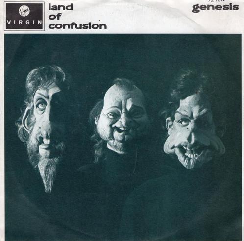 GENESIS  -  Land of confusion, Cd's en Dvd's, Vinyl Singles, Gebruikt, Single, Pop, 7 inch, Ophalen of Verzenden