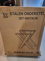 Stalen Tafelpoten Set 60x72cm, Ophalen, Tafelpoot, Minder dan 50 cm, 50 tot 100 cm