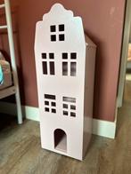 HEMA Poppenhuis Kast - Lichtroze, Ophalen, Zo goed als nieuw, Poppenhuis