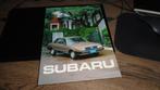 Folder  SUBARU  MODELLEN, Boeken, Verzenden, Zo goed als nieuw, Overige merken