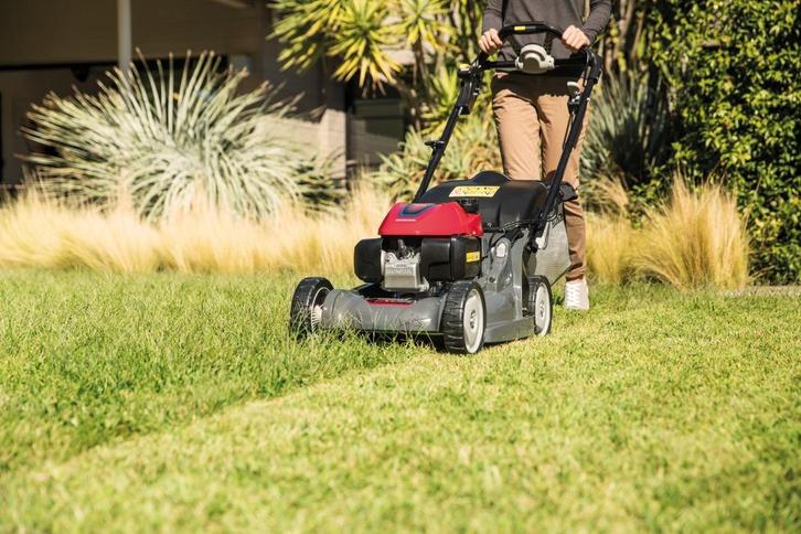 Honda HRX 476 VY gazonmaaier, Tuin en Terras, Grasmaaiers, Nieuw, Benzine-grasmaaier, 40 t/m 49 cm, Cirkelmaaier, Mulchfunctie