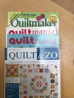 Tijdschriften quilten, Ophalen of Verzenden, Zo goed als nieuw