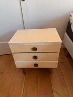Nachtkastjes retro vintage twee, Minder dan 45 cm, Ophalen of Verzenden, Zo goed als nieuw, Minder dan 55 cm