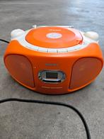 Philips CD  soundmachine oranje I love Holland, Audio, Tv en Foto, Cd-spelers, Ophalen of Verzenden, Zo goed als nieuw, Philips