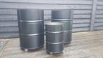 bloembak, barrel bak, olievat industriële bloembak, Tuin en Terras, Bloembakken en Plantenbakken, Ophalen, Tuin, Minder dan 60 cm
