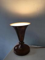 Philips messing kelklamp , jaren 60, Huis en Inrichting, Lampen | Tafellampen, Minder dan 50 cm, Metaal, Gebruikt, Jaren 60