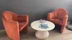 Leolux Fauteuils Alcantara (eventl. met Leolux bijzettafel), Ophalen, Gebruikt, Stof, 75 tot 100 cm