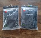 2 nieuwe Zwarte leggings in de verpakking  maat 122/128, Broek, Meisje, Nieuw, Ophalen of Verzenden