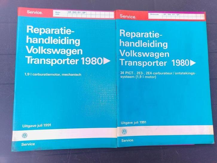 Werkplaatsboek Vw Transporter T3 1.9 boxermotor DF DG EY SP, Boeken, Auto's | Boeken, Gelezen, Volkswagen, Ophalen of Verzenden