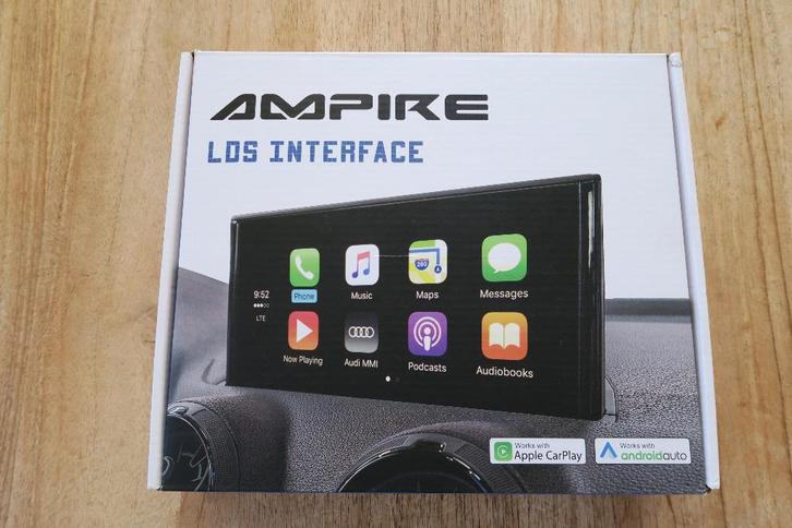 Ampire Smartphone-interface met Carplay/Android Auto Audi, Auto diversen, Autoradio's, Nieuw, Ophalen of Verzenden