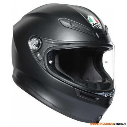 AGV K6  ECE SOLID MPLK, Mat Zwart, Motoren, Kleding | Motorhelmen, Nieuw met kaartje, Ophalen of Verzenden