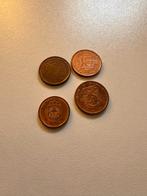 4 bijzondere eurocent muntjes, Ophalen of Verzenden, Overige landen, 2 cent, Setje