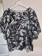 Summum blouse maat 46 zwart wit pofmouw, Summum, Zwart, Maat 46/48 (XL) of groter, Ophalen of Verzenden
