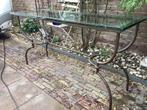 Side table, Huis en Inrichting, Tafels | Sidetables, Ophalen, Zo goed als nieuw, Glas, 150 tot 200 cm