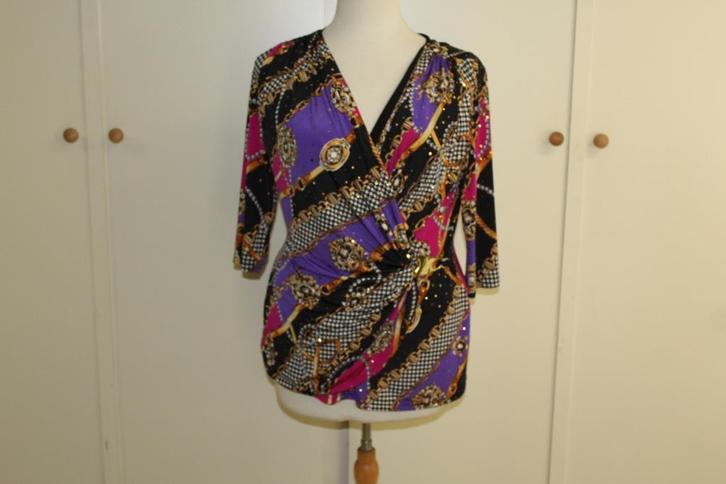 Joseph Ribkoff chique gekleurd vlot tuniek mt 44, Kleding | Dames, Blouses en Tunieken, Zo goed als nieuw, Maat 42/44 (L), Overige kleuren