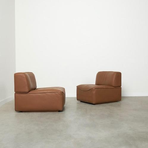 Set De Sede DS15 elementen jaren 60 70 vintage, Huis en Inrichting, Banken | Sofa's en Chaises Longues, Gebruikt, Tweepersoons