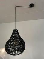Zwarte hanglamp, touw lamp, Huis en Inrichting, Lampen | Hanglampen, Ophalen, Zo goed als nieuw