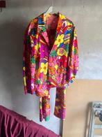 bloemenjas en broek, Kleding | Dames, Carnavalskleding en Feestkleding, Ophalen, Zo goed als nieuw, Carnaval