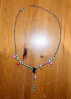 Ketting met roosjes en strass steentjes, Ophalen of Verzenden, Zo goed als nieuw