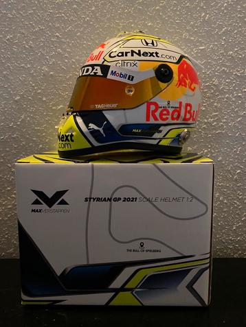 Max Verstappen helm 1:2 Styrian GP 2021 (Oostenrijk) beschikbaar voor biedingen