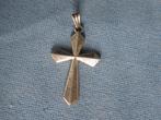 Kruisje in 835 karaat zilver - 20e eeuw, Sieraden, Tassen en Uiterlijk, Ophalen of Verzenden, Zo goed als nieuw, Kruis of Symbool