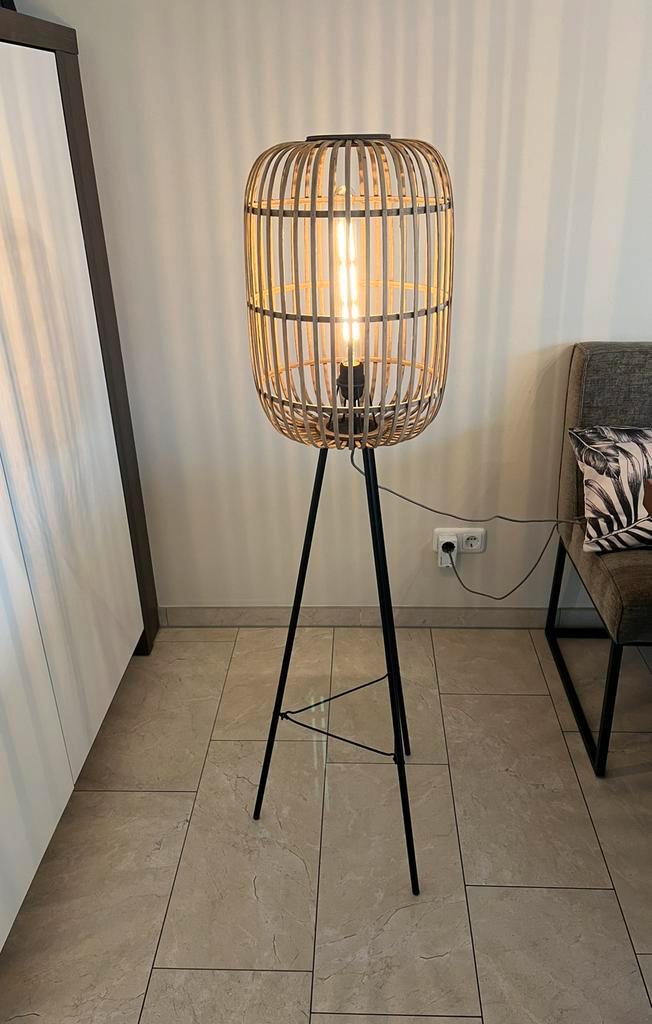 Staande schemerlamp, Huis en Inrichting, Lampen | Vloerlampen, Zo goed als nieuw, 150 tot 200 cm, Ophalen of Verzenden