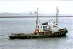 Sleepvaart haven, Verzamelen, Scheepvaart, Verzenden, Nieuw, Motorboot, Kaart, Foto of Prent