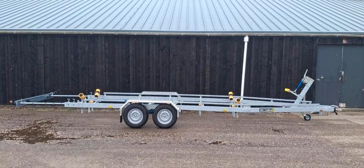 HDV MARLIN 2700 kg trailer nieuw 7.5 meter lang v frame, Watersport en Boten, Boottrailers, Nieuw, Overige typen, 1500 tot 3000 kg