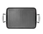 Le Creuset Grillplaat XL, Ophalen of Verzenden, Zo goed als nieuw, Koekenpan of Braadpan, Inductieplaat