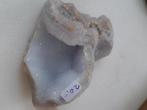 Chalcedoon met kristallen (blauw), Ophalen of Verzenden, Mineraal