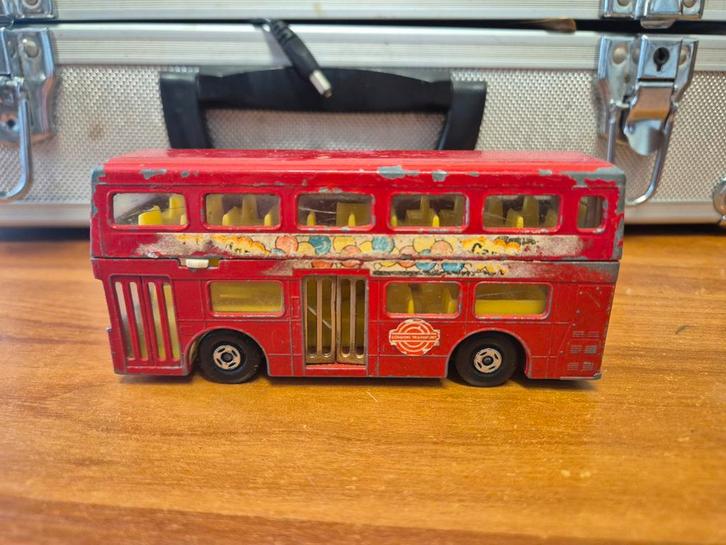 Matchbox Lesney Rode Dubbeldekker Bus No. 5, Antiek en Kunst, Antiek | Speelgoed, Ophalen of Verzenden