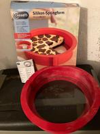 siliconen springvorm, Ophalen of Verzenden, Zo goed als nieuw, Taarten, Bakvorm