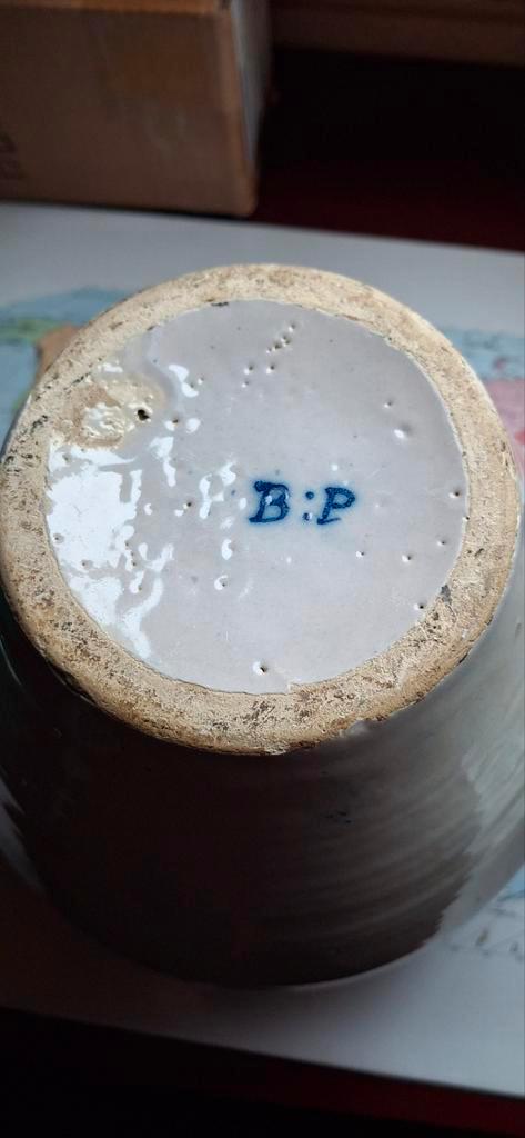 Antieke Havana Tabakspot - Blauw Wit, Antiek en Kunst, Antiek | Keramiek en Aardewerk, Ophalen of Verzenden