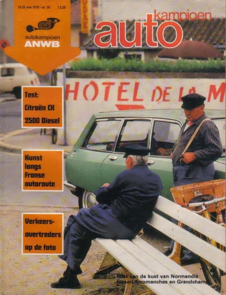 Autokampioen 20 1978: Citroen CX Pallas - Audi 100 5S 80 GLX, Boeken, Auto's | Folders en Tijdschriften, Gelezen, Algemeen, Ophalen of Verzenden