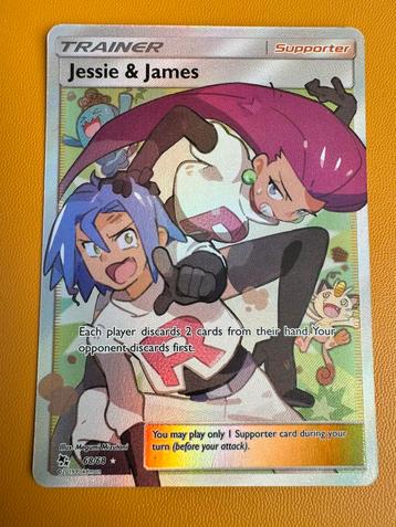 Pokemon Jessie & James 68/68 hidden fates beschikbaar voor biedingen