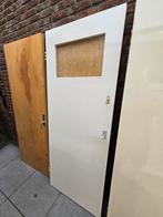 Gratis af te halen 7x Binnendeuren met Raam - 77x201cm, Doe-het-zelf en Verbouw, Deuren en Horren, Ophalen, Gebruikt, Minder dan 80 cm