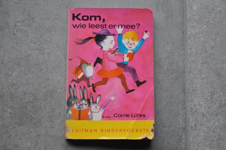Corrie Lührs - Kom, wie leest er mee?, Boeken, Kinderboeken | Jeugd | onder 10 jaar, Gelezen, Fictie algemeen, Ophalen of Verzenden