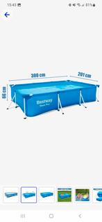Bestway Steel Pro Zwembad - 300x201x66cm, Tuin en Terras, Ophalen, Zo goed als nieuw, Opzetzwembad, 200 tot 400 cm