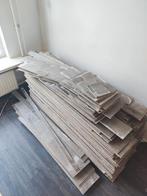 GRATIS!! Licht eiken laminaat - grofweg 45 m2, Ophalen, Gebruikt, 50 tot 150 cm, 10 m² of meer