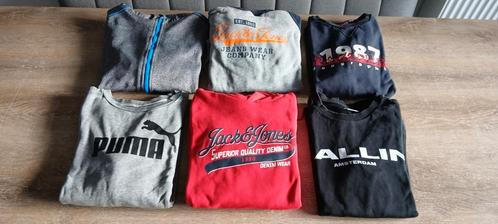 170 176 XS jongens trui hoodie puma j&j pure white napapijri, Kinderen en Baby's, Kinderkleding | Maat 170, Gebruikt, Jongen, Trui of Vest
