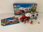 Lego city Pick-up truck en caravan (60182), Kinderen en Baby's, Speelgoed | Duplo en Lego, Ophalen of Verzenden, Gebruikt, Complete set