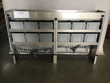 Aluminium bedrijfswagen inrichting GK-021 beschikbaar voor biedingen