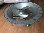 Salontafel upcycling rvs schroef flens industrieel uniek, Ophalen of Verzenden, Rechthoekig, Minder dan 50 cm