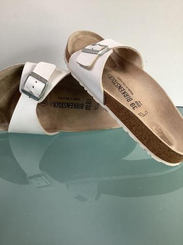 GRATIS VERZENDEN | BIRKENSTOCK Madrid witte slippers 39 beschikbaar voor biedingen