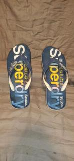 Superdry zgan teenslippers., Kleding | Heren, Schoenen, Ophalen of Verzenden, Zo goed als nieuw