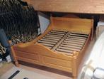 Bed massief hout, Huis en Inrichting, Slaapkamer | Bedden, Ophalen, Tweepersoons, Hout, 160 cm