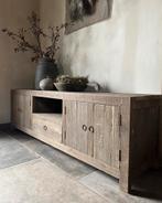 Tv dressoir Driftwood, oud hout 180 cm, 150 tot 200 cm, Ophalen of Verzenden, Zo goed als nieuw, Minder dan 100 cm