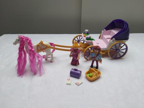 Playmobil Koningspaar met Koets, Kinderen en Baby's, Speelgoed | Playmobil, Gebruikt, Complete set, Ophalen of Verzenden