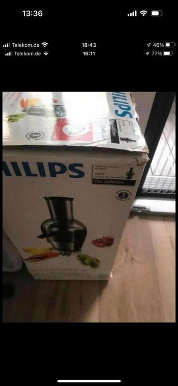 Philips Juicer beschikbaar voor biedingen